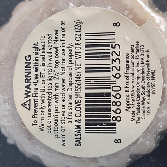 YANKEE CANDLE Tarts lot of 12 Gingerbread Maple, Cinnamon, Cedar, Balsam Clove - Picture 9 of 10